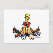 Carte Postale Airedale Roi des Terriers (Devant)