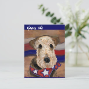 Carte Postale Airedale Terrier