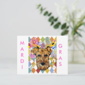 CARTE POSTALE AIREDALE TERRIER (Debout devant)