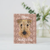 CARTE POSTALE AIREDALE TERRIER (Debout devant)