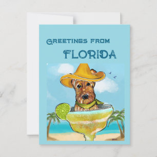 Carte Postale Airedale Terrier 