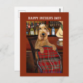 Carte Postale Airedale Terrier (Devant / Derrière)