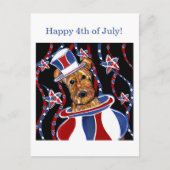 CARTE POSTALE AIREDALE TERRIER (Devant)