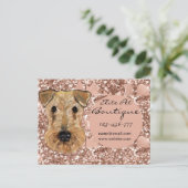 Carte Postale Airedale Terrier (Debout devant)