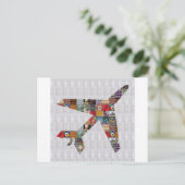 Carte Postale AIRPLANE Flight Travel GroupCARD TEAMcard NVN491 (Debout devant)