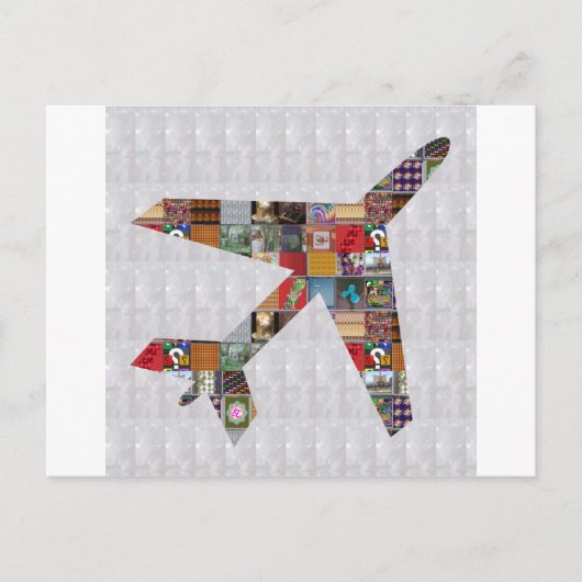 Carte Postale AIRPLANE Flight Travel GroupCARD TEAMcard NVN491 (Devant)