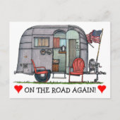 Carte Postale Airstream (Devant)