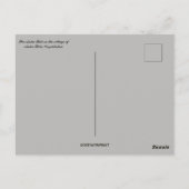 Carte Postale Aisha Bibi dans la ville d'Aisha Bibi Kazakhstan (Dos)