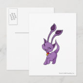 Carte Postale Aisha Purple (Devant / Derrière)