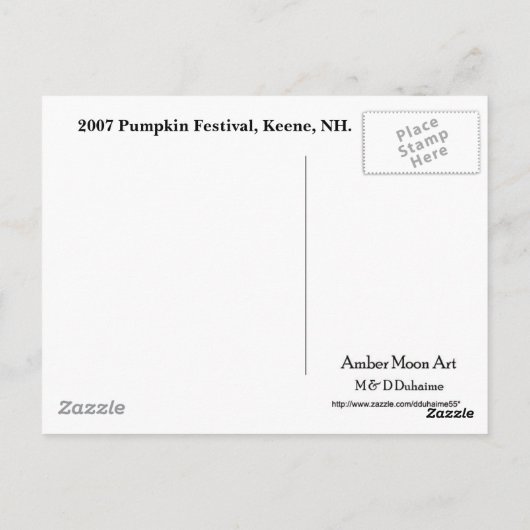 Carte Postale Aisle Sept (Dos)