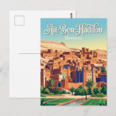 Carte Postale Aït-Ben-Haddou Maroc (Devant / Derrière)