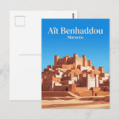 Carte Postale Aït Benhaddou Maroc (Devant / Derrière)