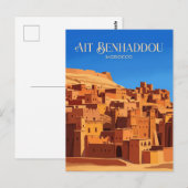 Carte Postale Aït Benhaddou Maroc (Devant / Derrière)