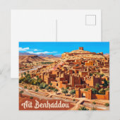 Carte Postale Aït Benhaddou Maroc (Devant / Derrière)