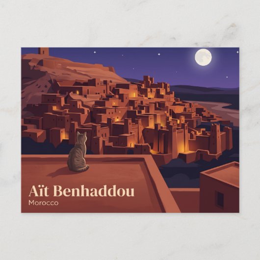 Carte Postale Aït Benhaddou Maroc (Devant)