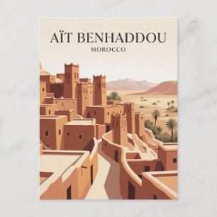 Carte Postale Aït Benhaddou Maroc
