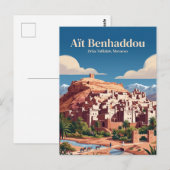 Carte Postale Aït Benhaddou Maroc (Devant / Derrière)
