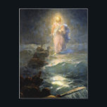 Carte Postale Aivazovsky - Walking on the Water<br><div class="desc">Walking on the Water,  fine art painting by Ivan Aivazovsky,  1888</div>
