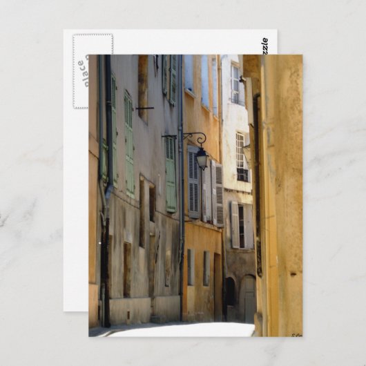 Carte Postale Aix Alley (Devant / Derrière)