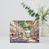 Carte Postale Aix-en-Provence France (Debout devant)