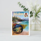 Carte Postale Aix Les Bains Scenery, France (Debout devant)