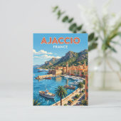 Carte Postale Ajaccio France (Debout devant)