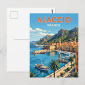 Carte Postale Ajaccio France (Devant / Derrière)