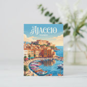 Carte Postale Ajaccio France (Debout devant)