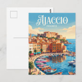 Carte Postale Ajaccio France (Devant / Derrière)