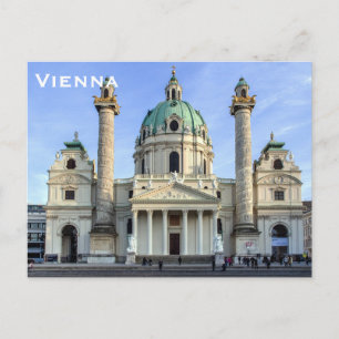 Carte postale ajoutée au tourisme vintage de Vienn