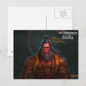 Carte Postale Ajouter au tourisme de voyage vintage en Inde (Devant / Derrière)