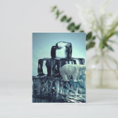 Carte Postale Ajouter Un SLOGAN Pour Sauver La Planète Ours Pola (Debout devant)