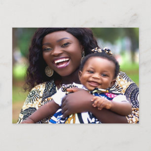 Carte Postale Ajouter une photo de bébé Personnaliser