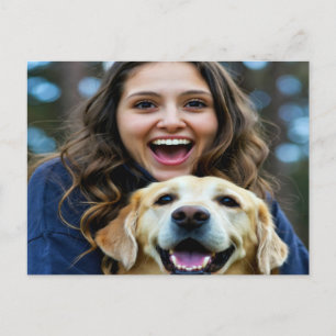 Carte Postale Ajouter une photo de Labrador Retriever Personnali