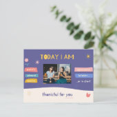 Carte Postale Ajouter une photo - gentil personnel général Merci (Debout devant)