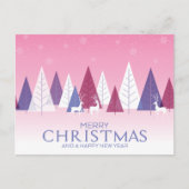 Carte Postale Ajouter votre photo | Joyeux Noël (Devant)