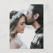 Carte Postale Ajouter votre propre photo personnalisée double fa (Devant)