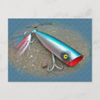 AJS Saltwater Lure Popper Blue Dragon Objets