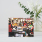 Carte Postale Ajumma du marché (Debout devant)