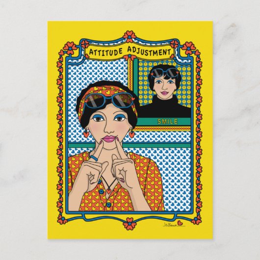 Carte postale Ajustement d'assiette_B_ (Devant)