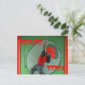 Carte Postale AK, Olive Vert, DANSE (Debout devant)