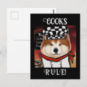CARTE POSTALE AKITA (Devant / Derrière)