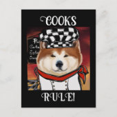 CARTE POSTALE AKITA (Devant)