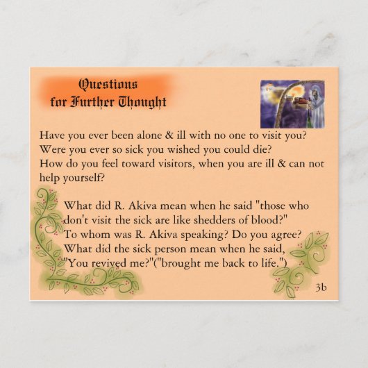 Carte Postale Akiva visite l'Outcast (Devant)