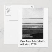 Carte Postale Akka - Prison - La cellule de Baha'u'llah (Devant / Derrière)