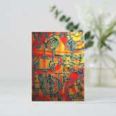 CARTE POSTALE AKO (Debout devant)