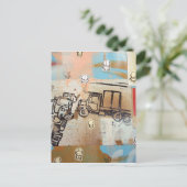 CARTE POSTALE AKO (Debout devant)