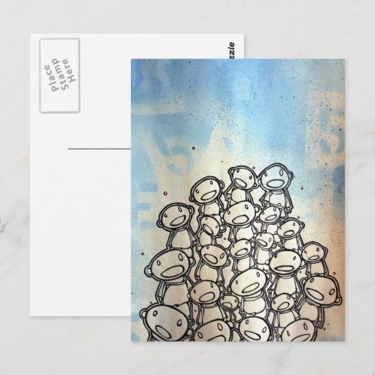 CARTE POSTALE AKO (Devant / Derrière)