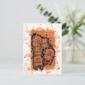 CARTE POSTALE AKO (Debout devant)