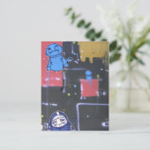 CARTE POSTALE AKO (Debout devant)